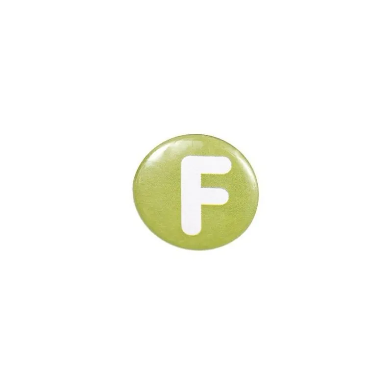 Badge alphabet F 