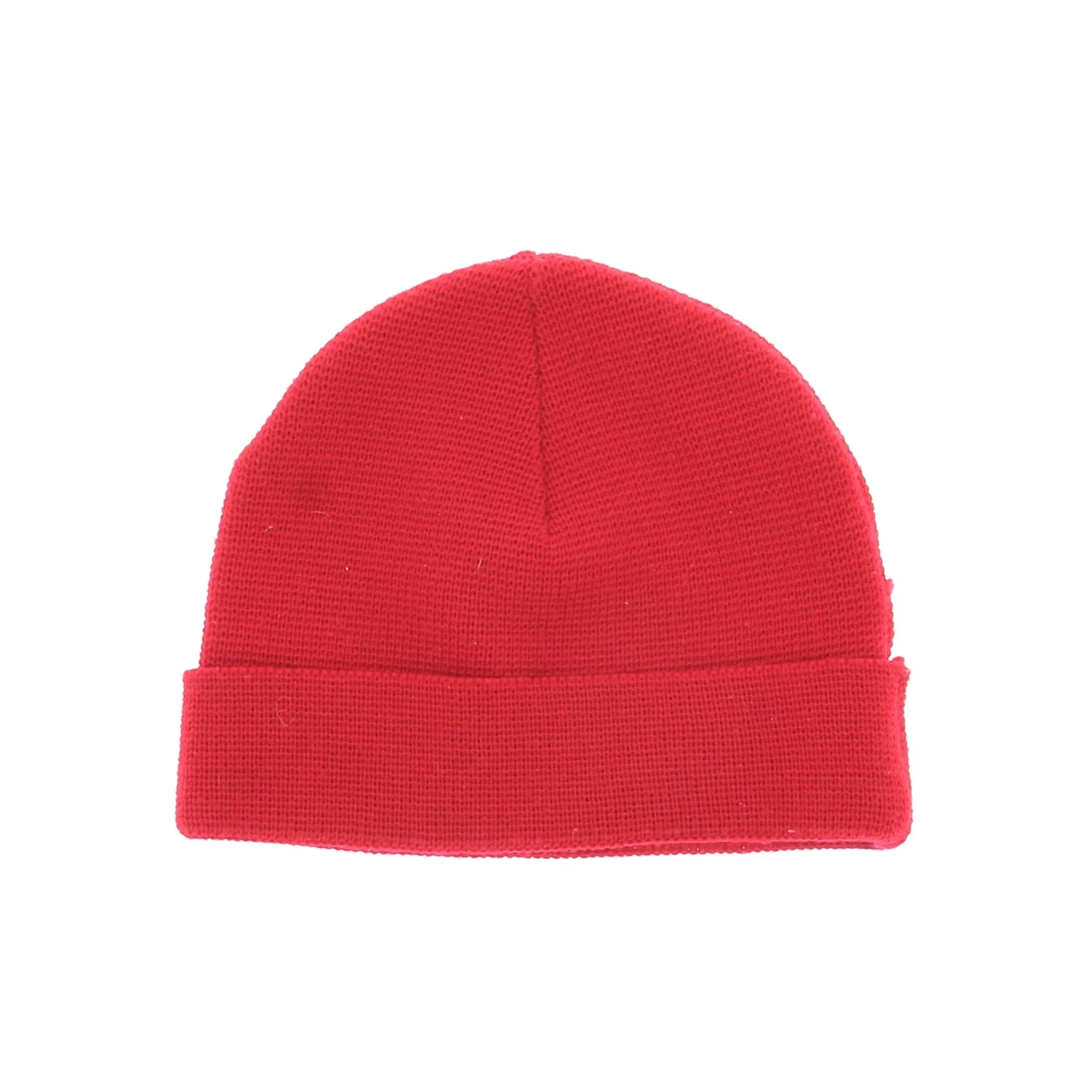 Bonnet en laine rouge