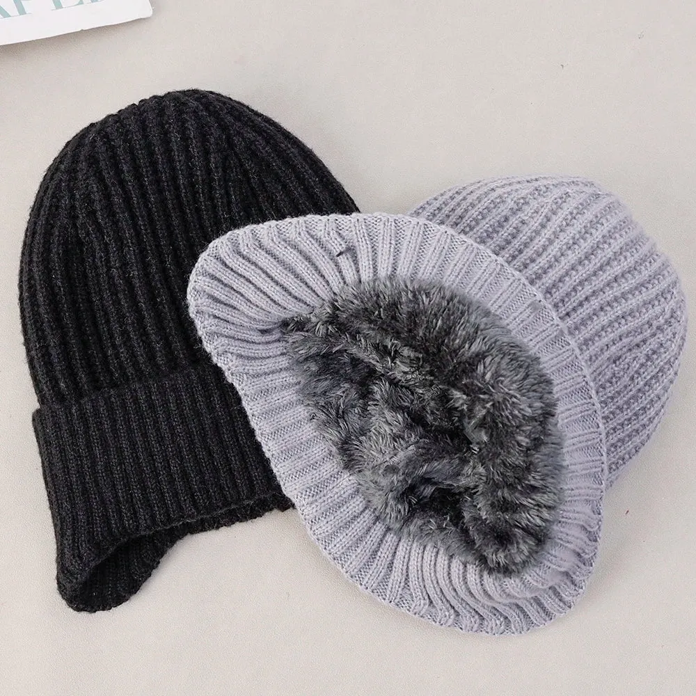 Bonnet et cache-cou doublé