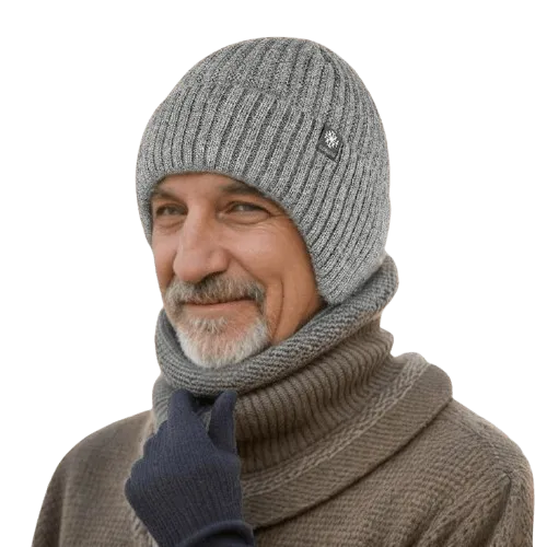 Bonnet homme chaud et épais