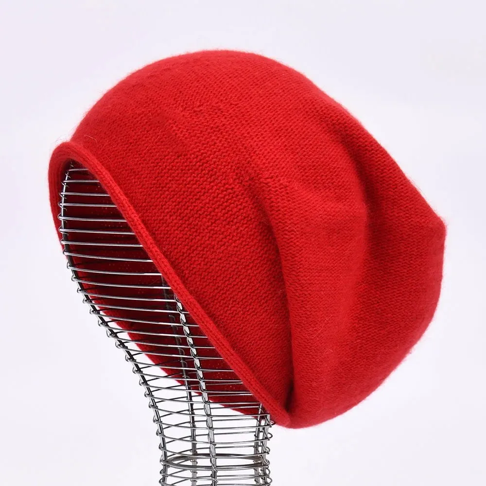 Bonnet tricoté en laine