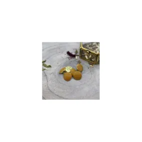 Bouton Gem ochre 9mm Atelier Brunette - Henry & Henriette