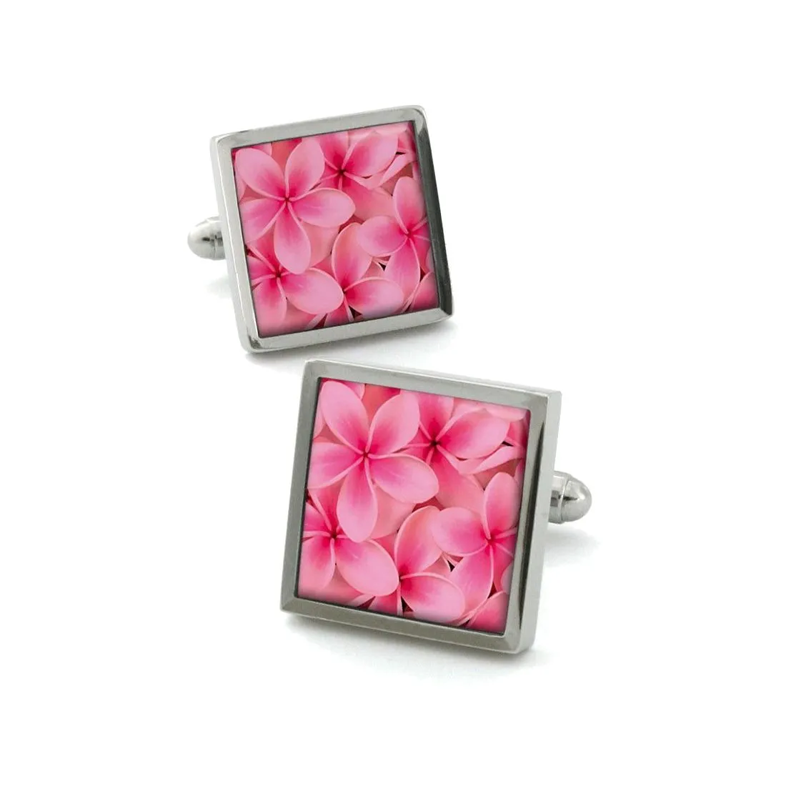 Boutons de manchette, Frangipani Rose