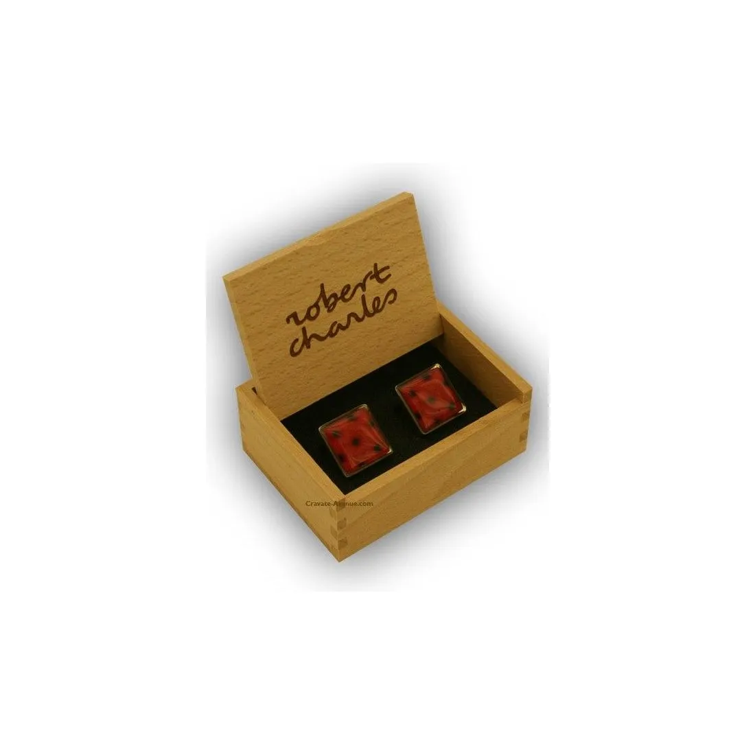 Boutons de manchette, Frangipani Rose