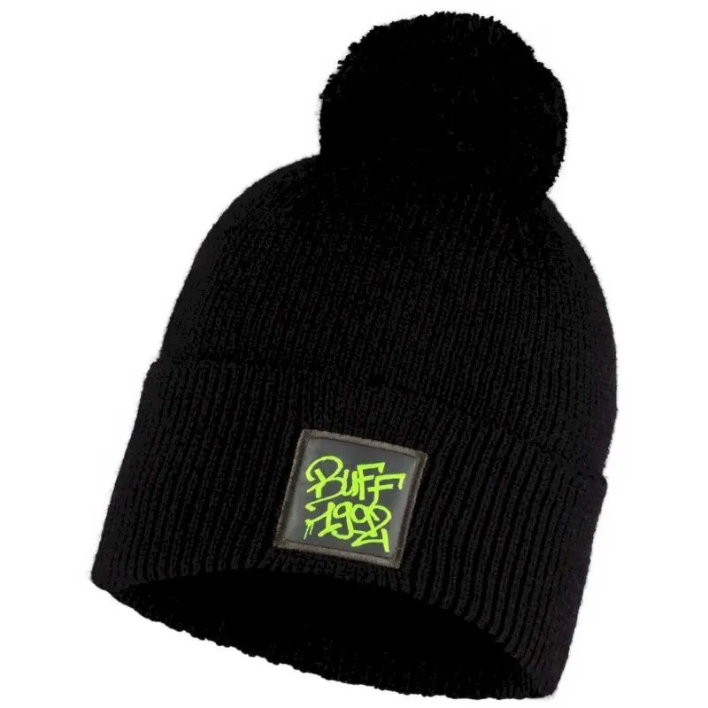 Buff Knitted Hat - Bonnet enfant