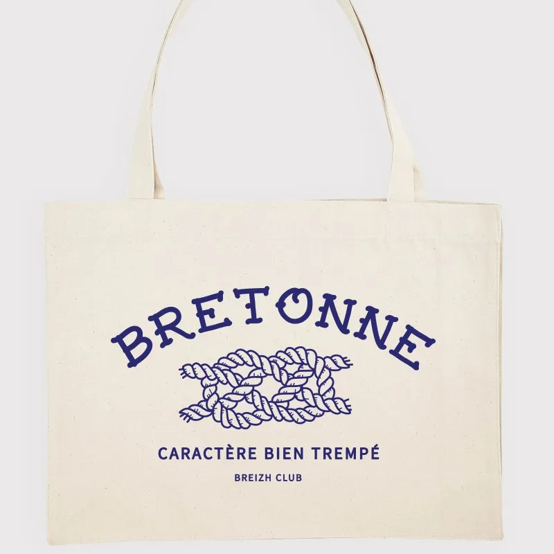 Cabas Bretonne noeud marin
