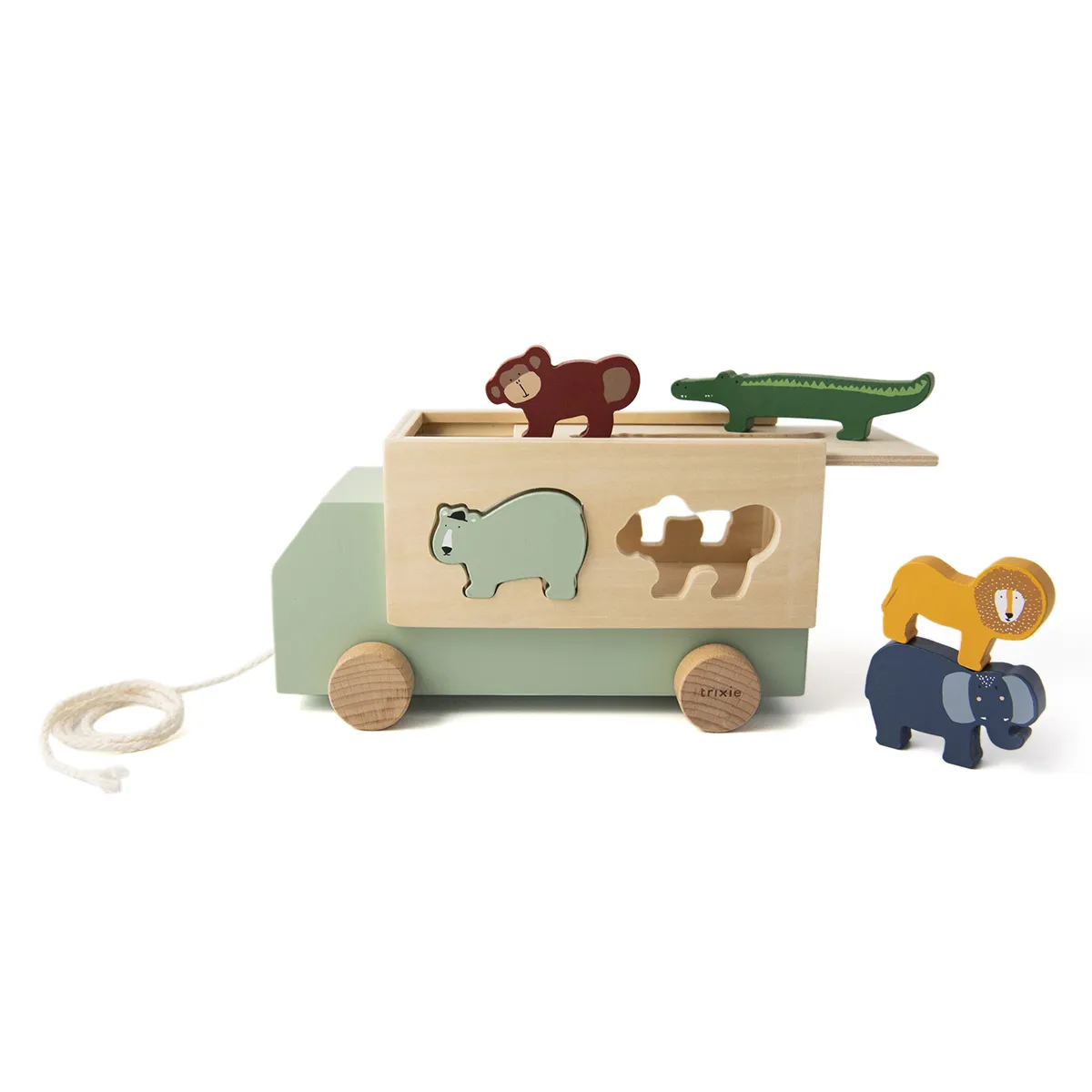 Camion en Bois Animaux