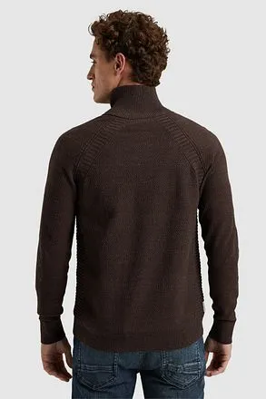 Cast Iron Cardigan Knitted Marron CKC2409354-8088 commander 