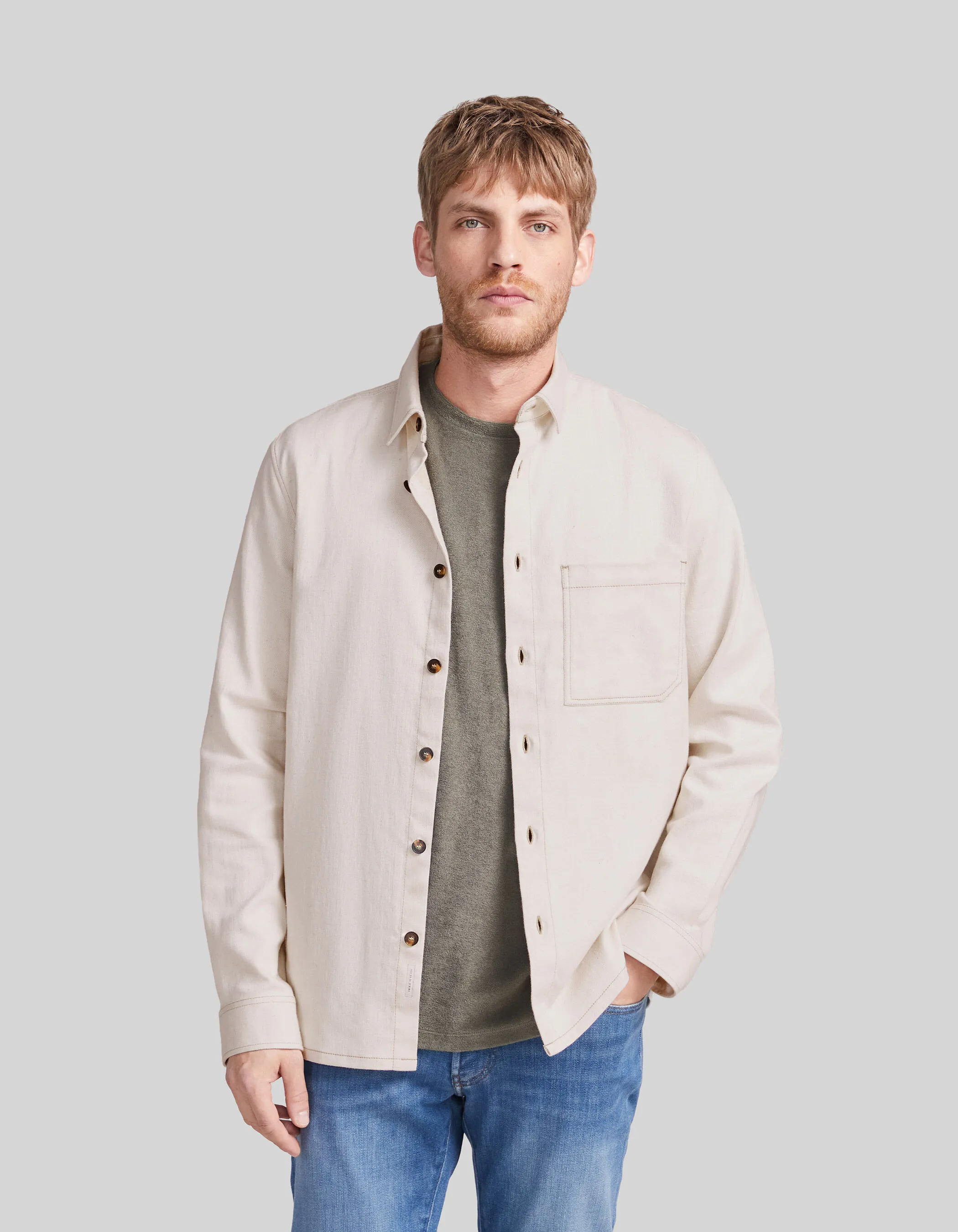Chemise REGULAR stuck effet denim Homme