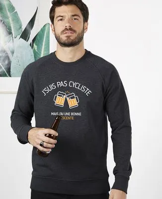 Chope de bière J'suis pas cycliste