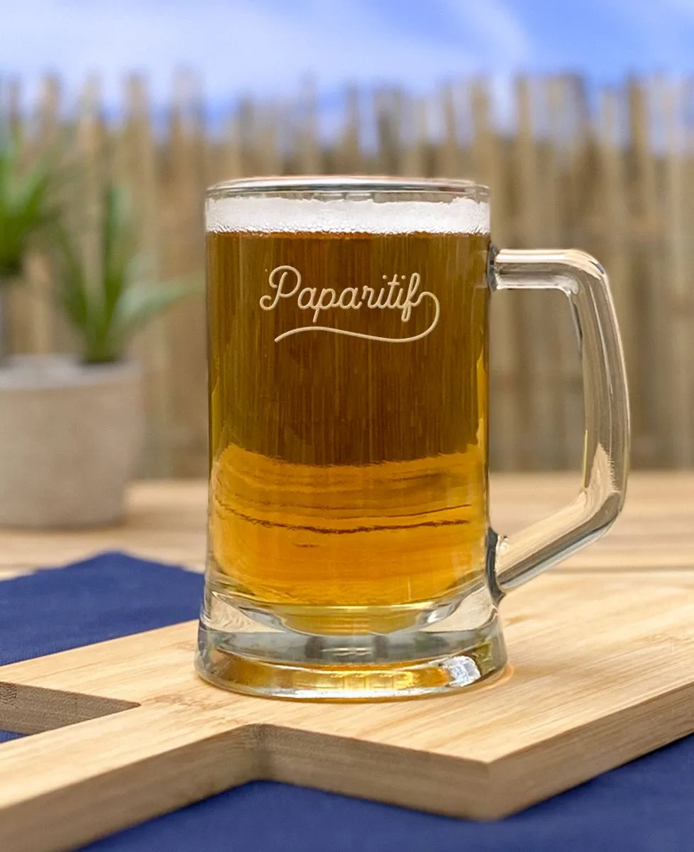 Chope de bière Papa-Ritif