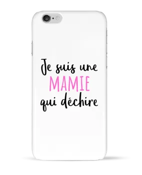 Coque iPhone 6 Je suis une mamie qui déchire par tunetoo