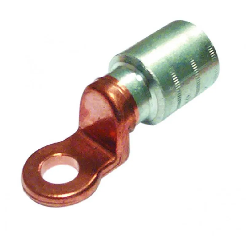 Cosse cuivre alu 240mm² trou M12 Fut court - ICAU240 Mecatraction