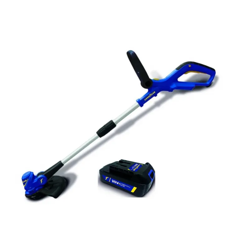Coupe bordure 20V + Batterie Lithium 2Ah + Chargeur rapide Coupe Ø25 cm GOODYEAR