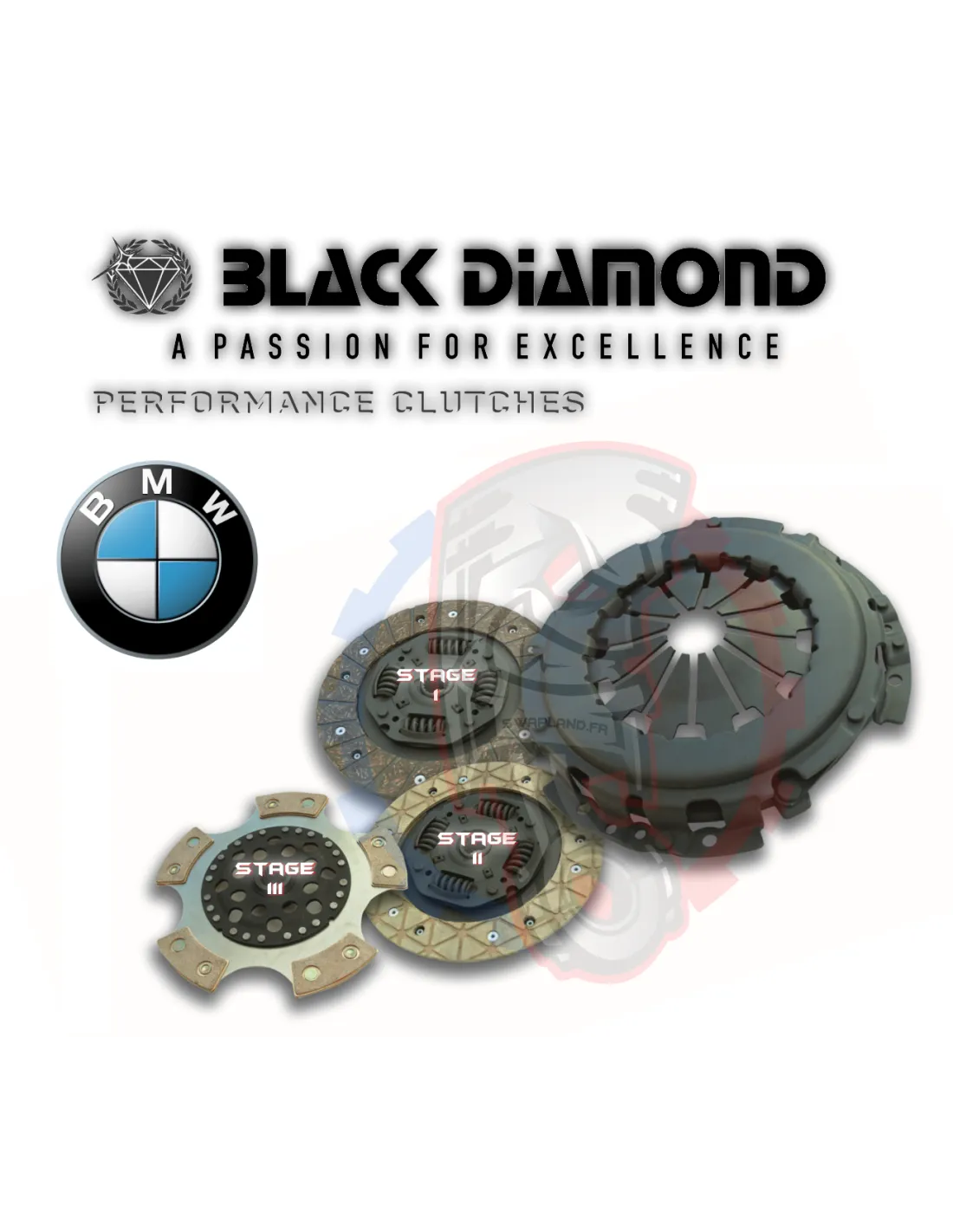 Embrayage renforcé Black Diamond pour Bmw 628 - SWAPLAND -