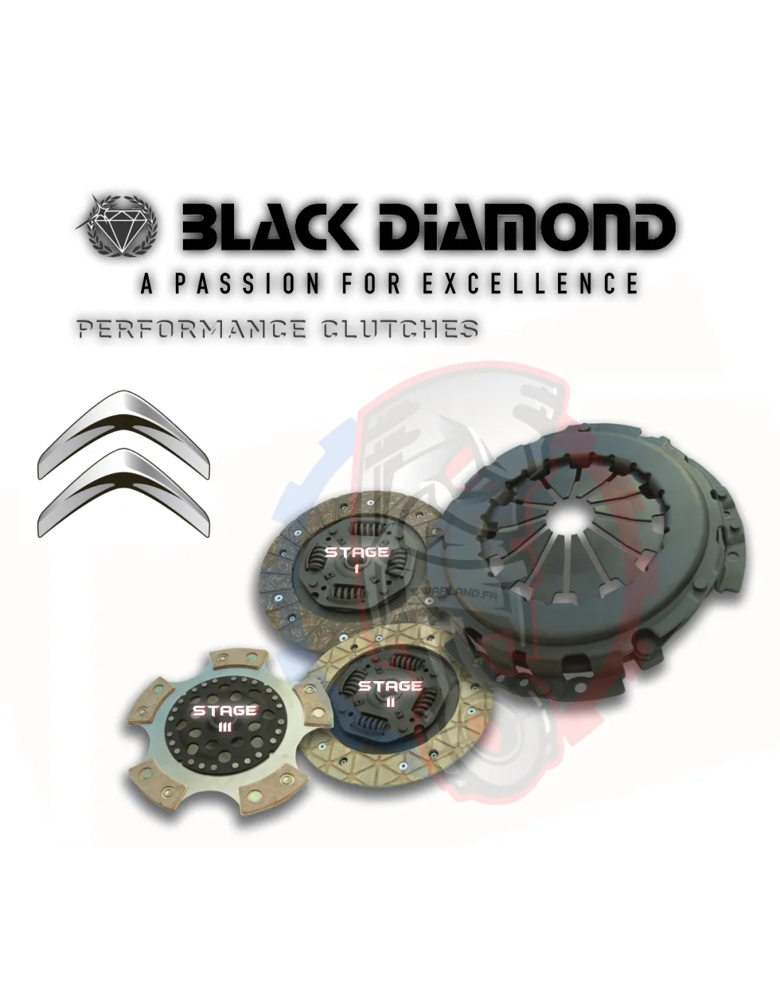 Embrayage renforcé Black Diamond pour Citroën Evasion - SWAPLAND -