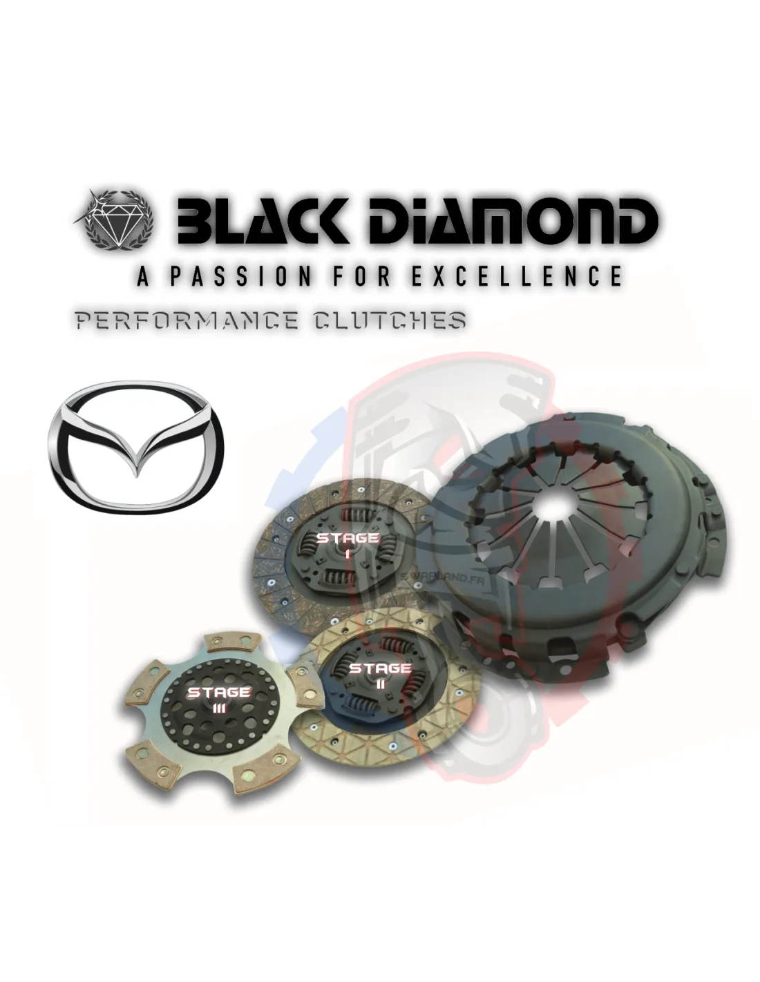 Embrayage renforcé Black Diamond pour Mazda Premacy - SWAPLAND -