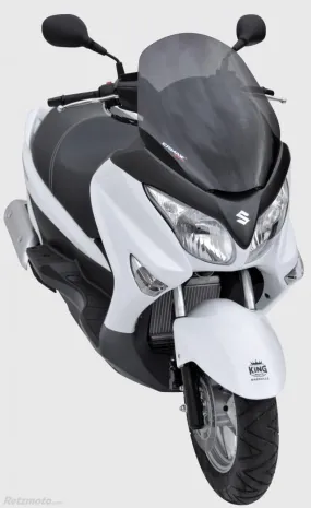 ERMAX Pare Brise Sport (54cm) Ermax Pour BURGMAN UH 125 2007-2019 Bleu Violet 