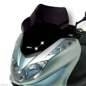 ERMAX Pare Brise Sport (55 Cm) Ermax Pour MAJESTY 400 2004-2008 Noir Clair 