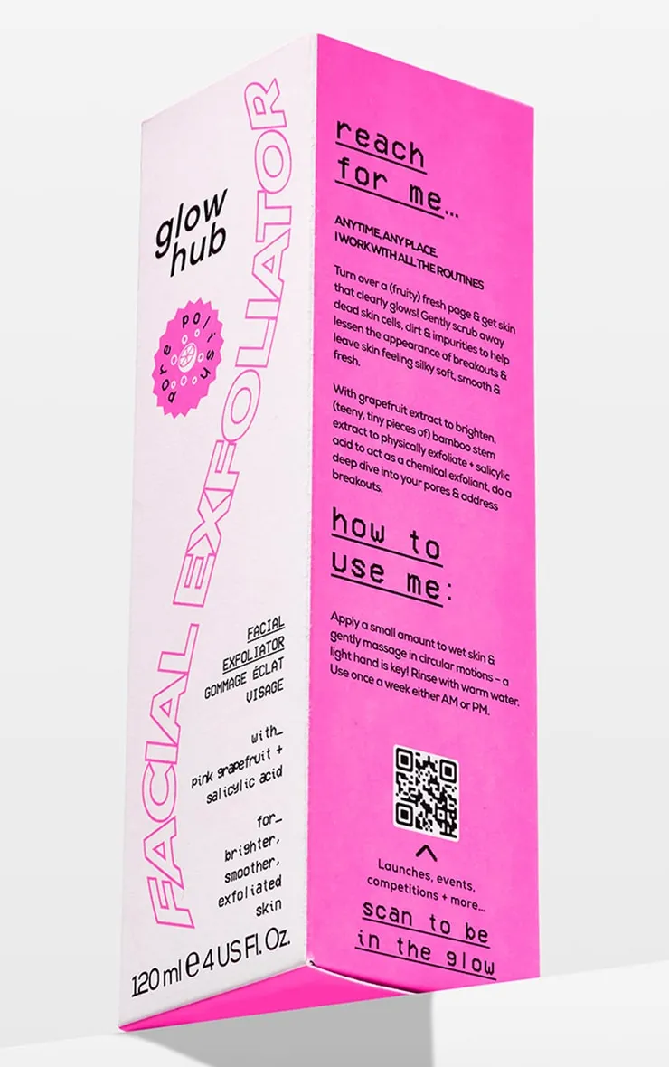 Glow Hub Gommage éclat visage Pore Polish