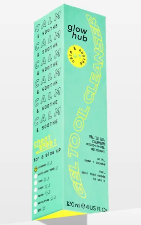 Glow Hub Huile-en-gel nettoyante Calm & Soothe