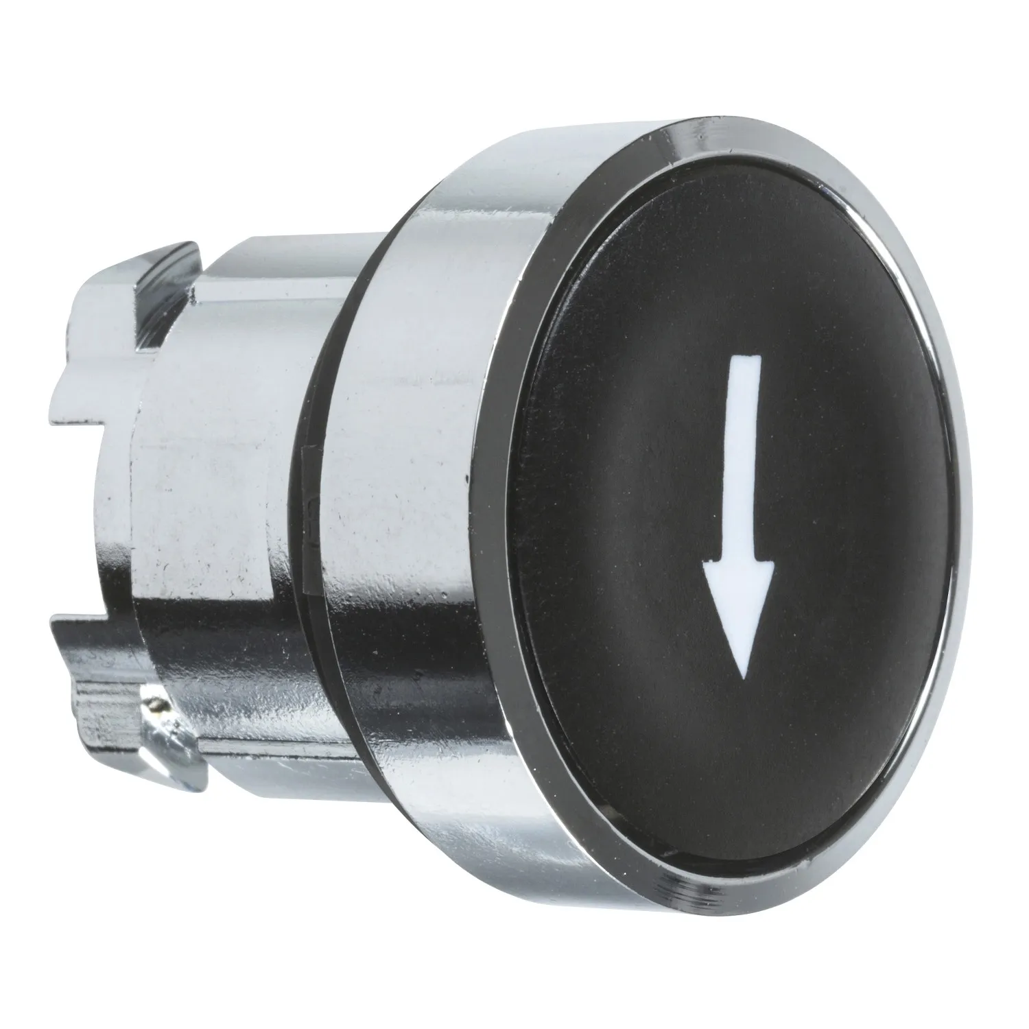 Harmony tête de bouton poussoir - Ø22 - noir - flèche haute - ZB4BA335