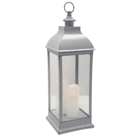 Lanterne LED antique grise H71 | 3 Suisses