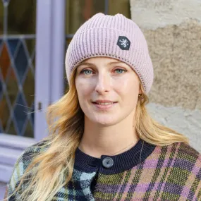 Le bonnet RENNES en laine rose claire - Blanc Bonnet - Scarpe