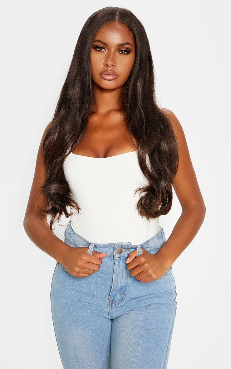 LullaBellz Extensions à clipser en 5 parties 57 cm Choc Brown