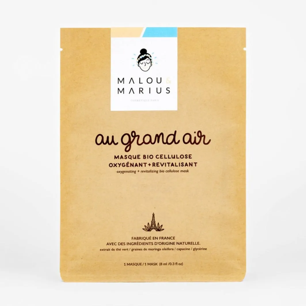 Masque oxygénant et revitalisant