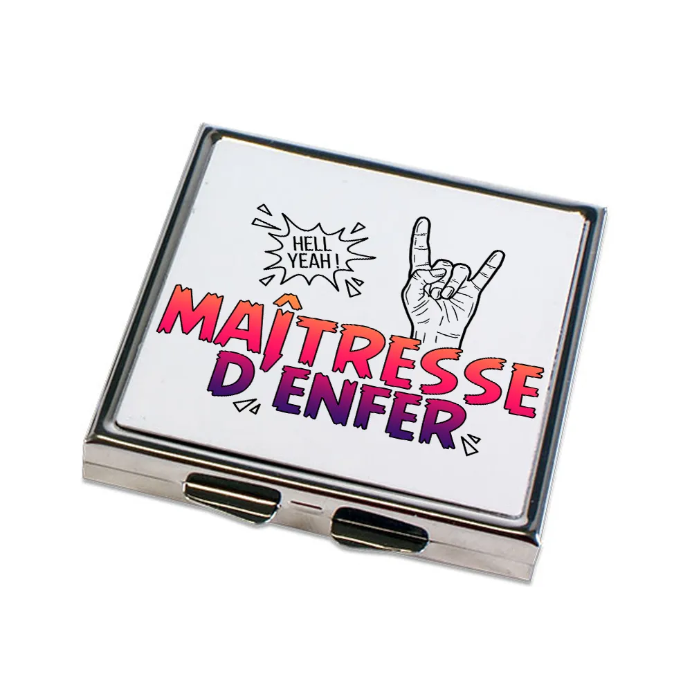 Miroir de poche Maîtresse d'Enfer