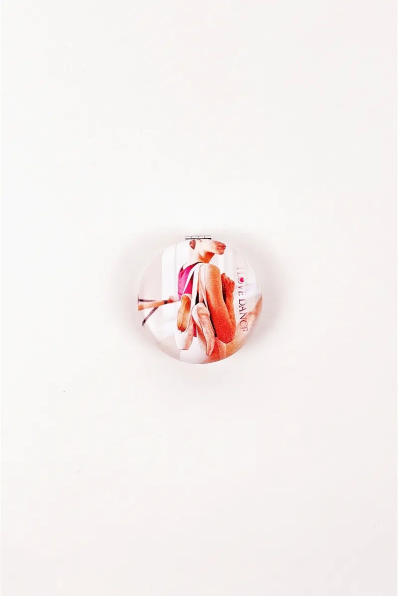 Miroir de poche pointes danseuse