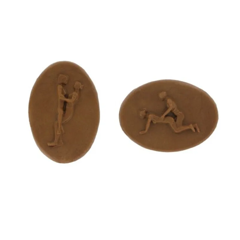 Moule chocolats Kamasutra ovales - Moules à chocolat  