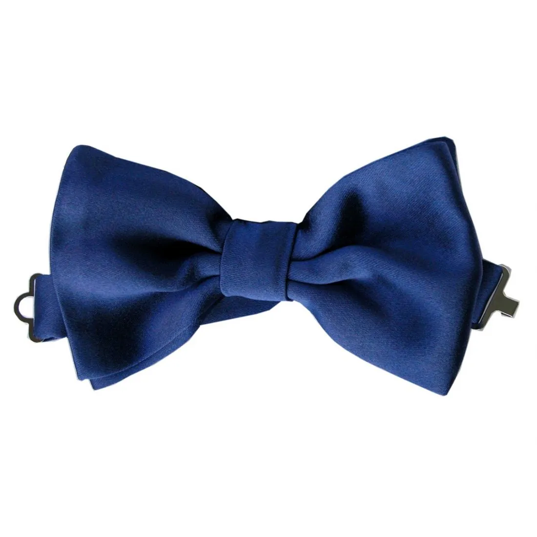 Noeud Papillon Noué Segni & Disegni, Satin Bleu