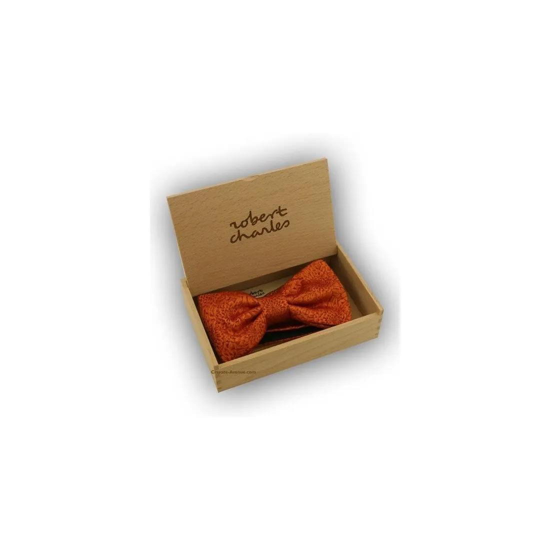Noeud Papillon Robert Charles Rose Or