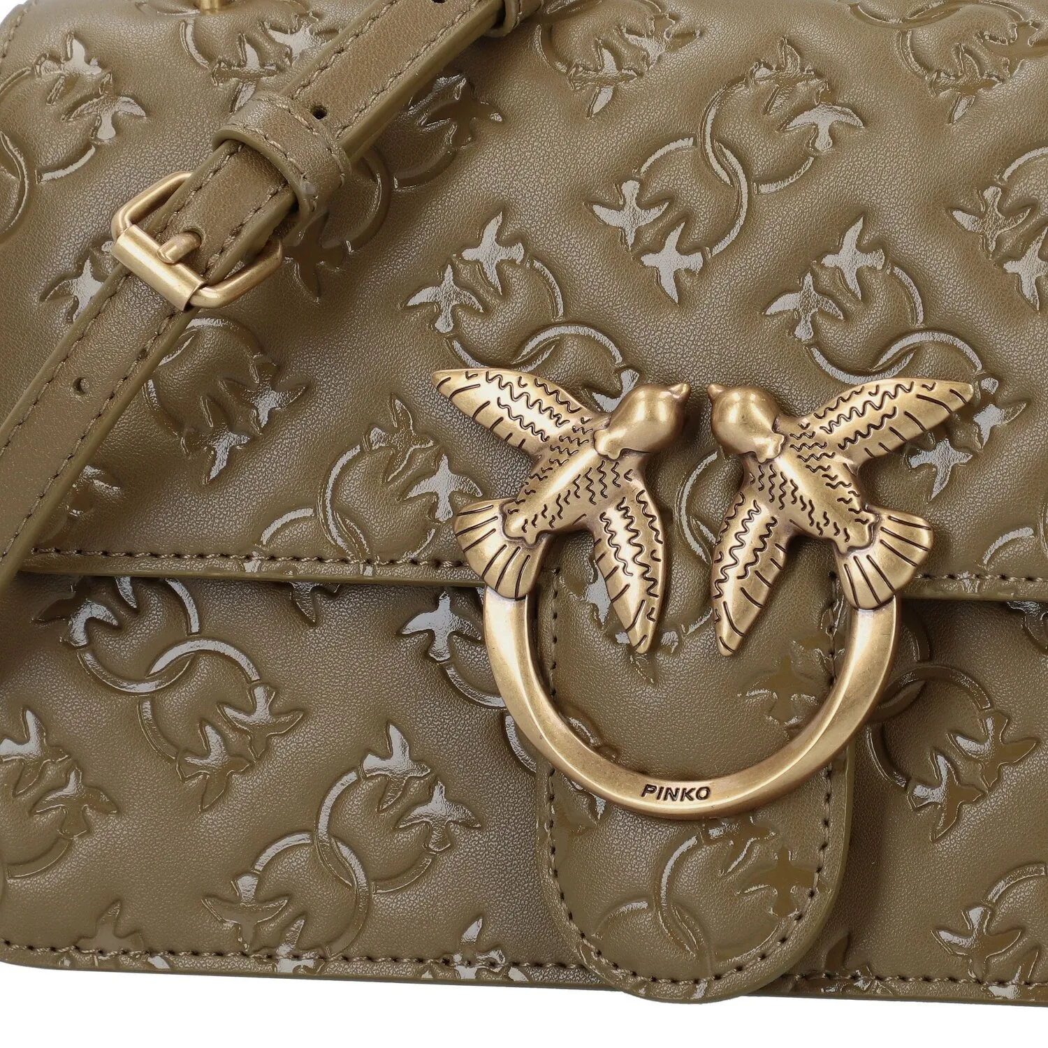 PINKO Love One Sac à bandoulière Cuir 21 cm