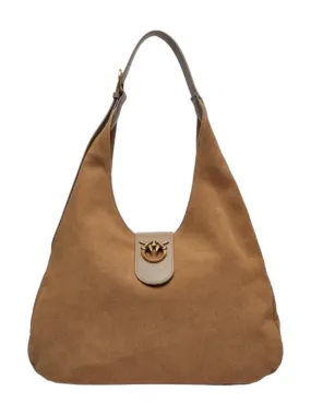 PINKO Sac Hobo femme grand 102785-A0YG C87Q Or