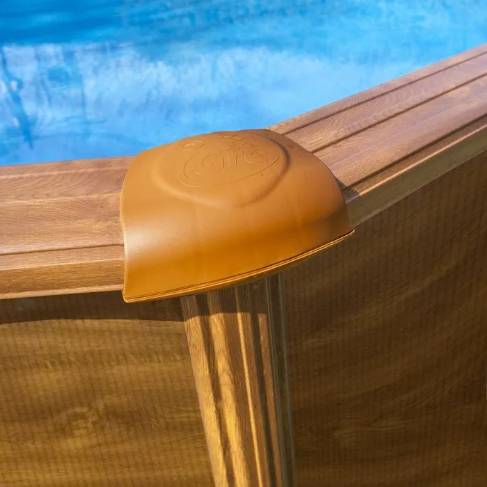 Piscine acier ovale Amazonia - 6,10 x 3,75 x H.1,30 m
