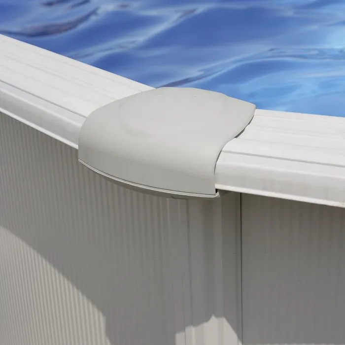 Piscine acier ovale Atlantis - 7,30 x 3,75 x H.1,30 m