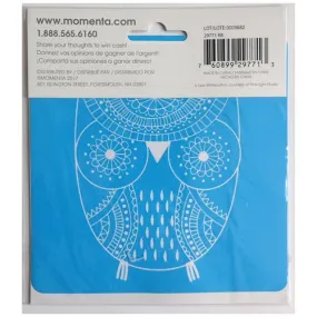 Pochoir hibou