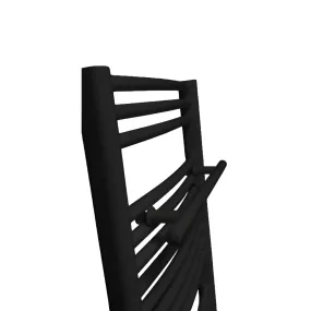 Porte-serviette CODA pour sèche-serviette noir mat