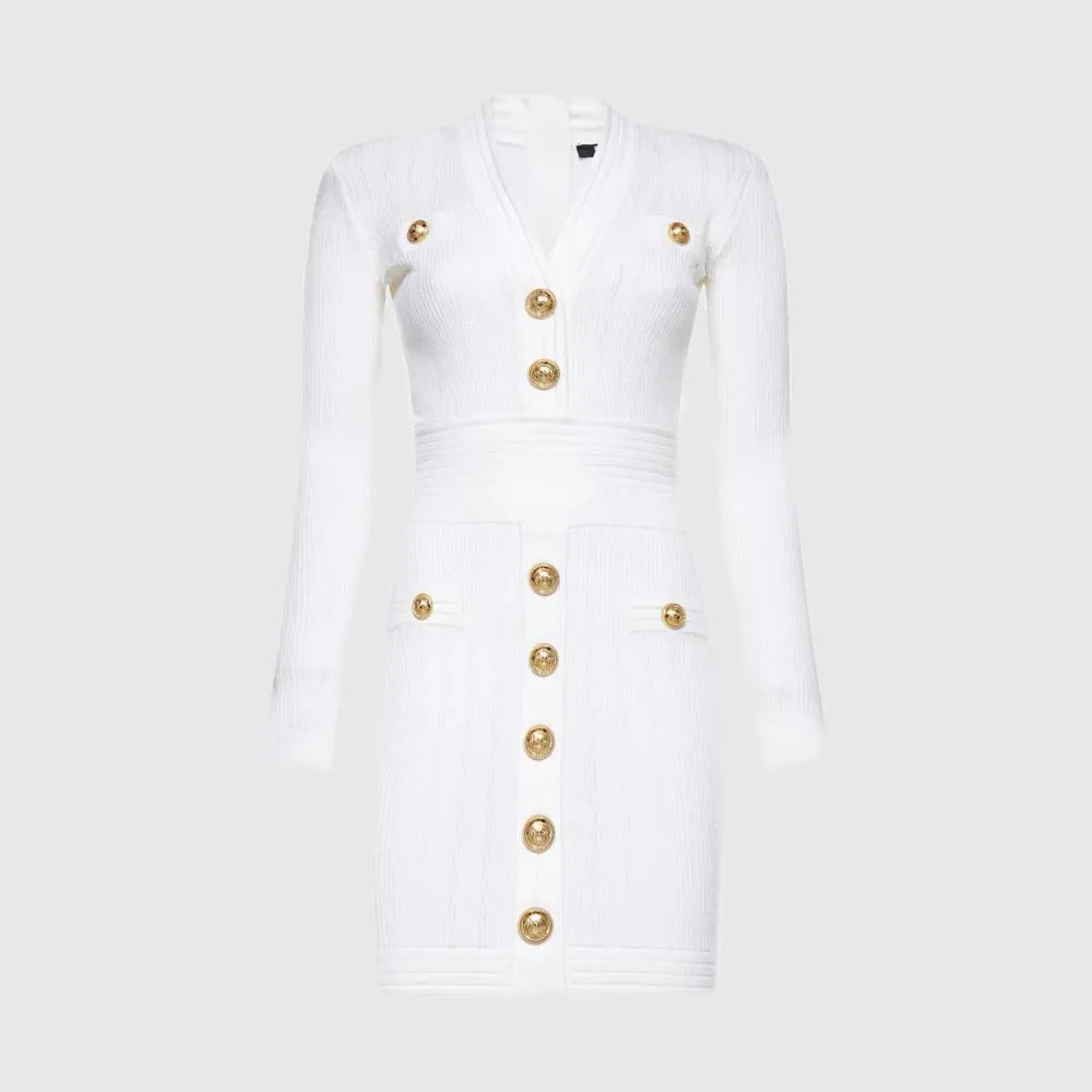 Robe à boutons