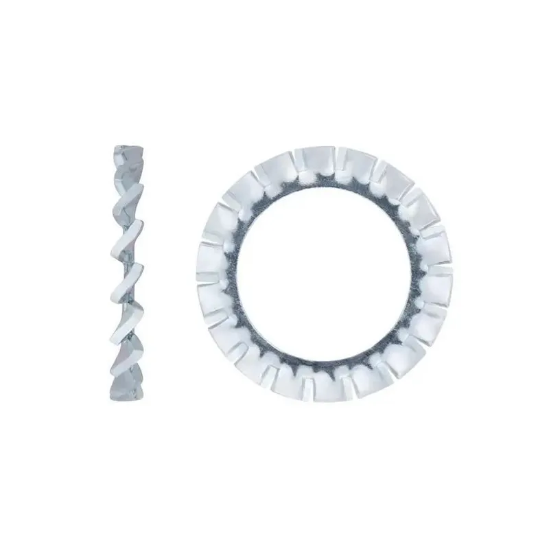 Rondelle éventail zinguée 4mm