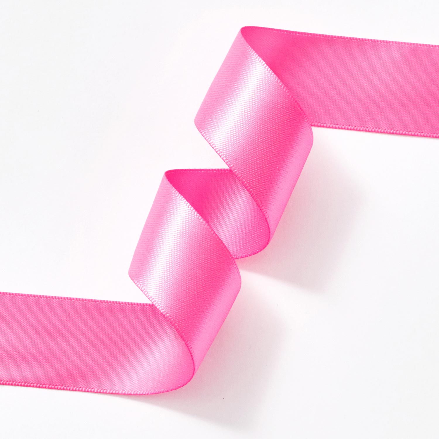 Ruban de satin [25 mm] – rose vif