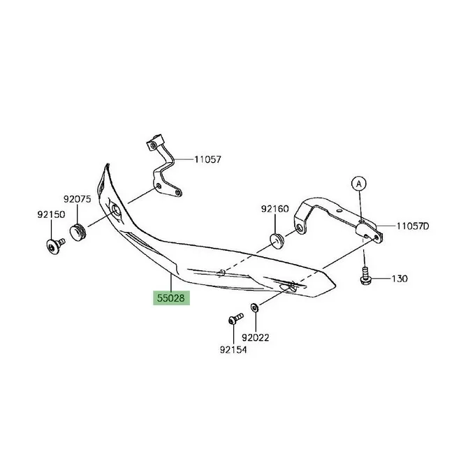 Sabot moteur Kawasaki Z900 (2017-2019) | Moto Shop 35