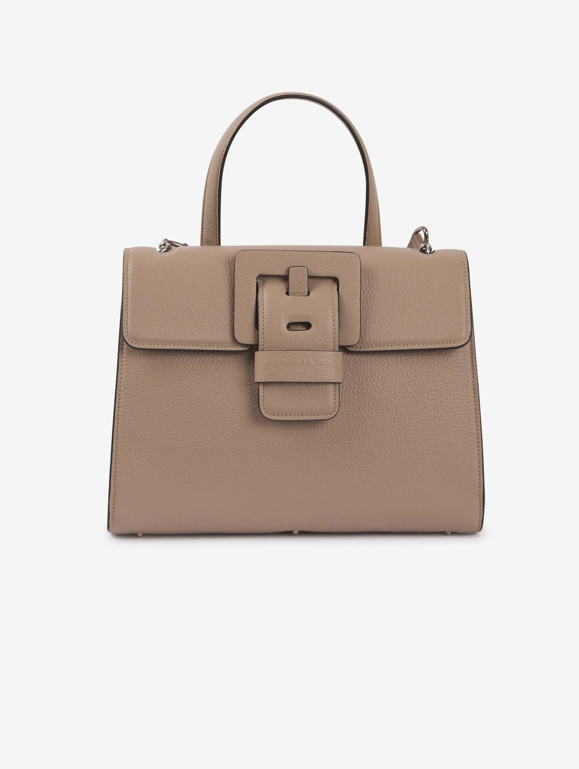 SAC KILL ME EN CUIR GRAINÉ SABLE