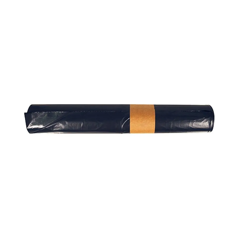 Sac poubelle noir pebd 75x118cm- 200 l par 10 rouleaux 20 pièces