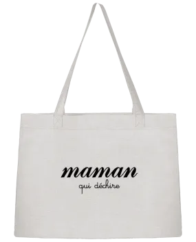 Sac Shopping Maman qui déchire par Freeyourshirt.com