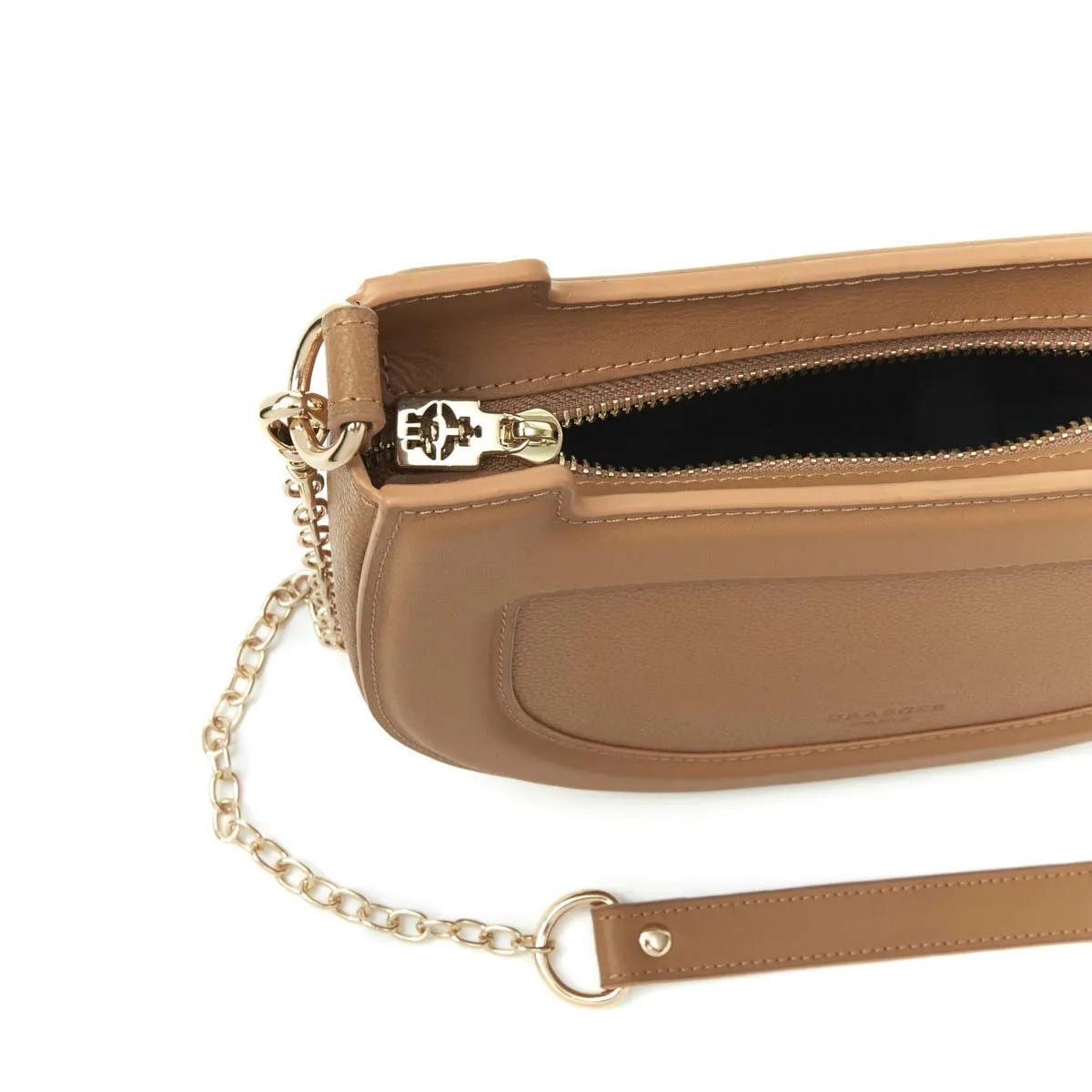 Sac à Main en Cuir Demi-Lune Alice