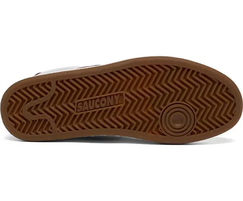 SAUCONY Jazz court red en cuir - SPORT AVENTURE